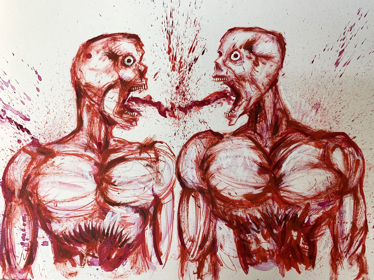 Violent Argument, Print