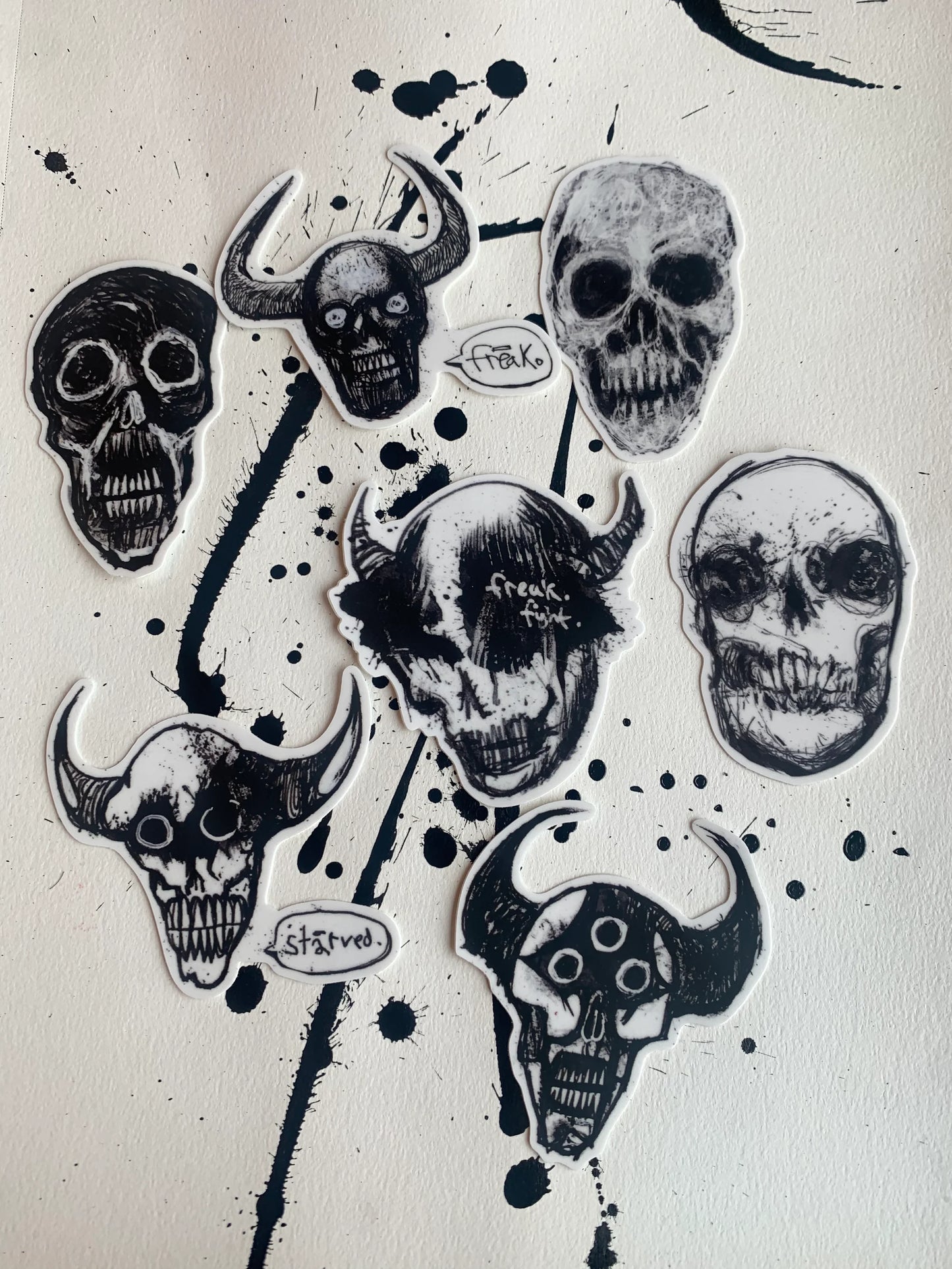 Calaveras, Sticker pack