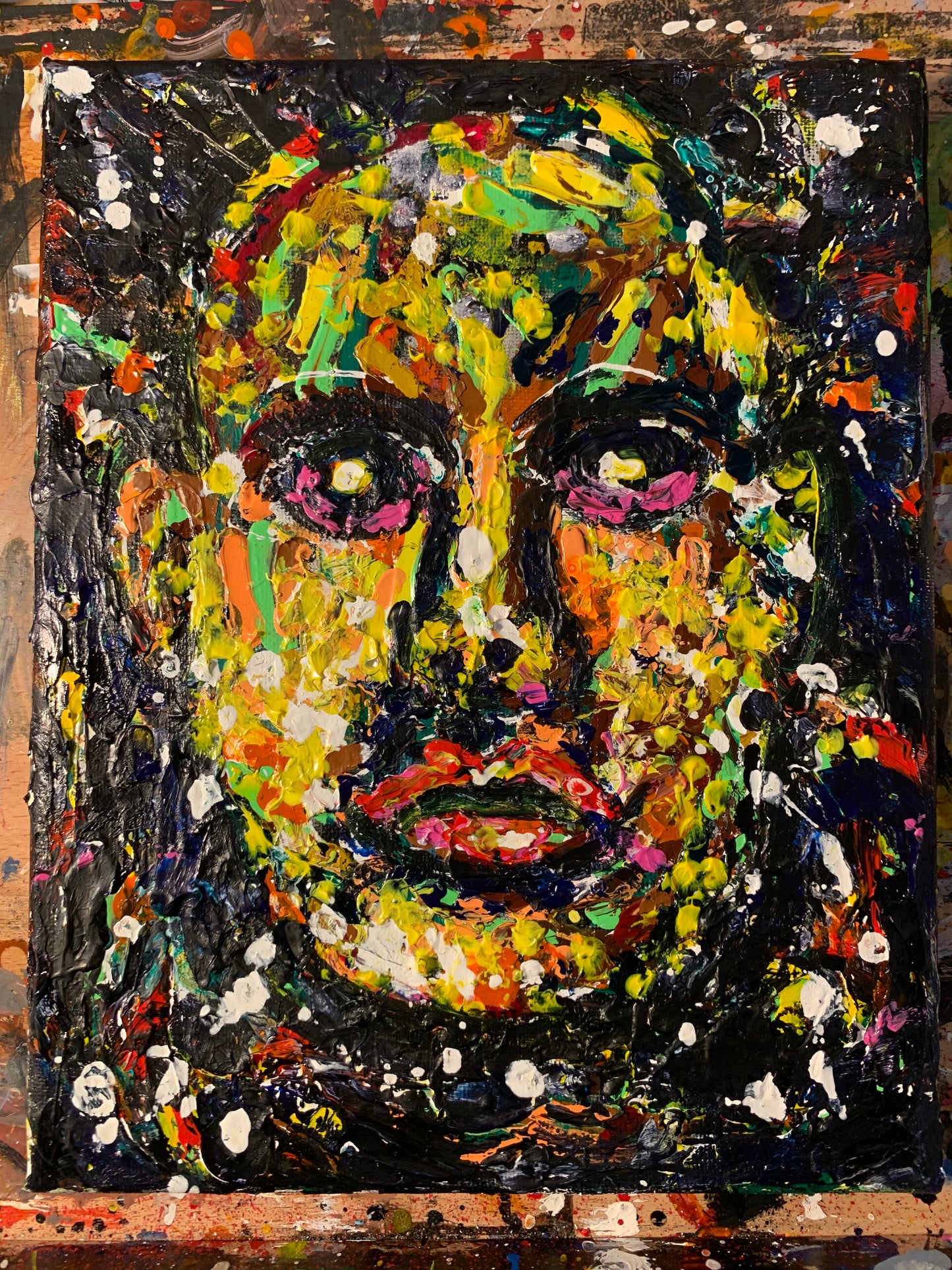 Faces print set