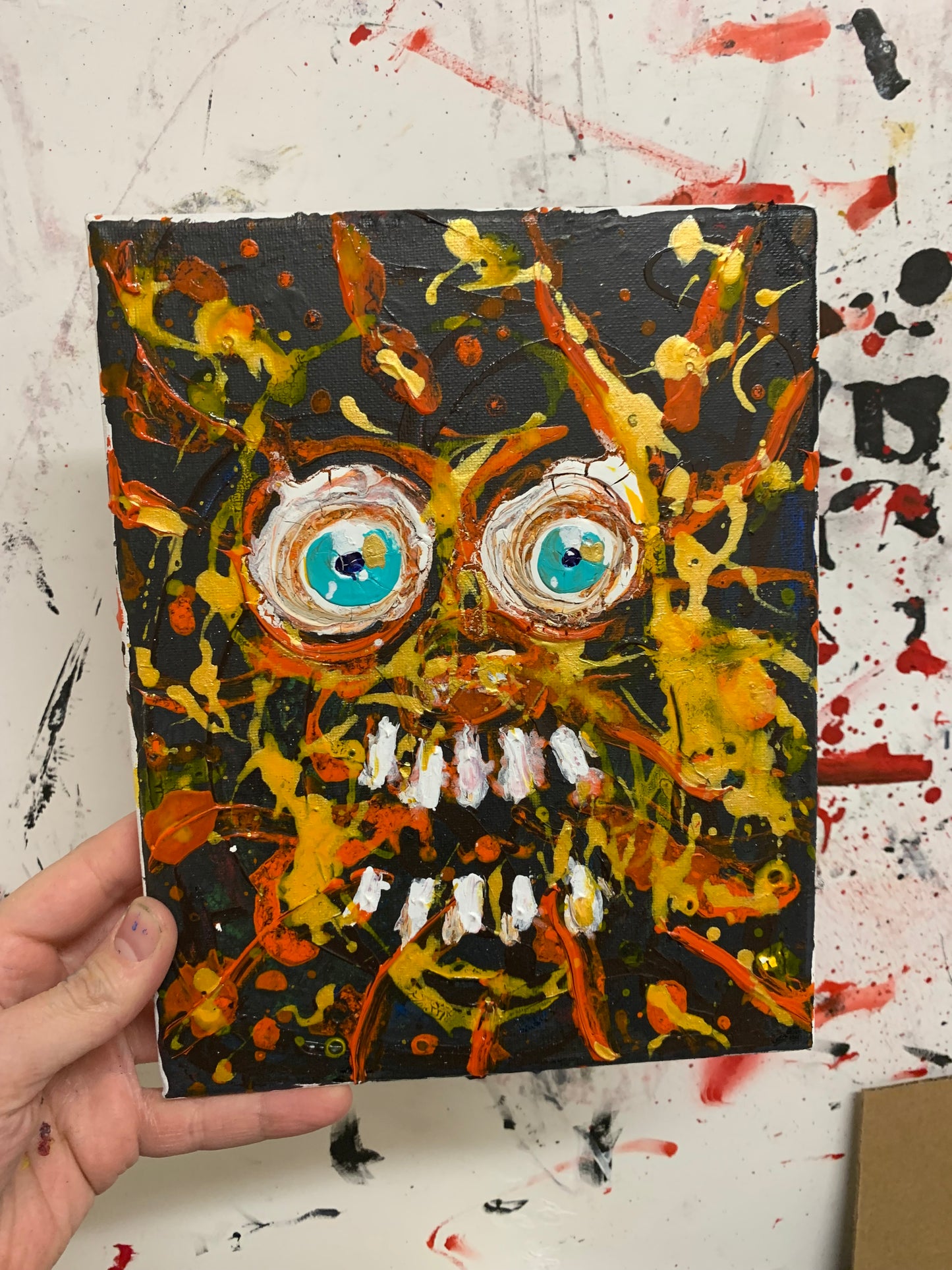 Faces print set