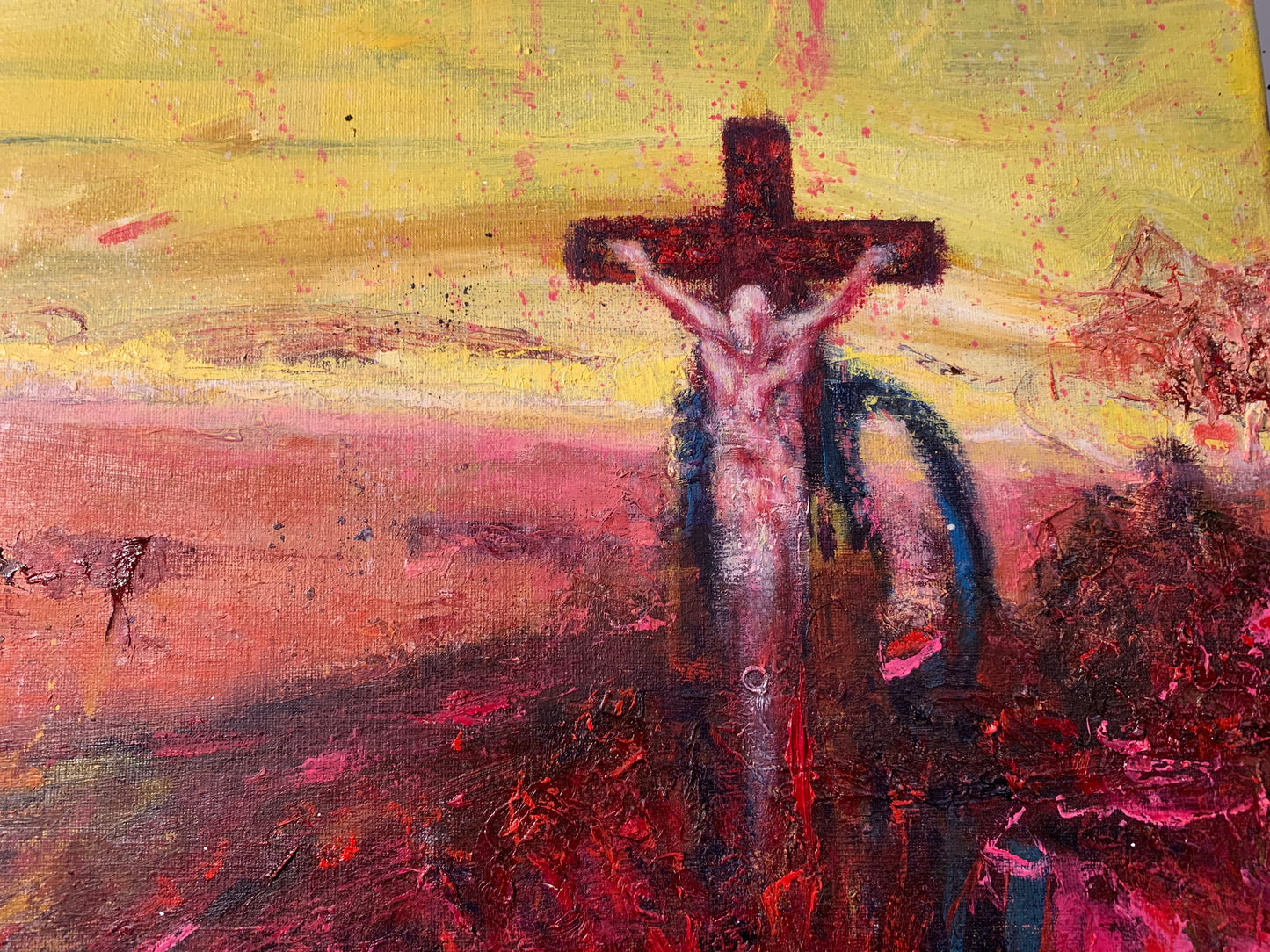 CRUXIFICTION, 18x 14