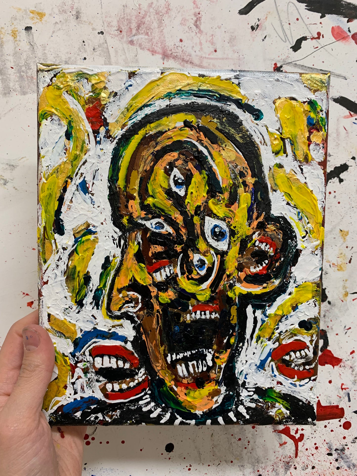 Faces print set