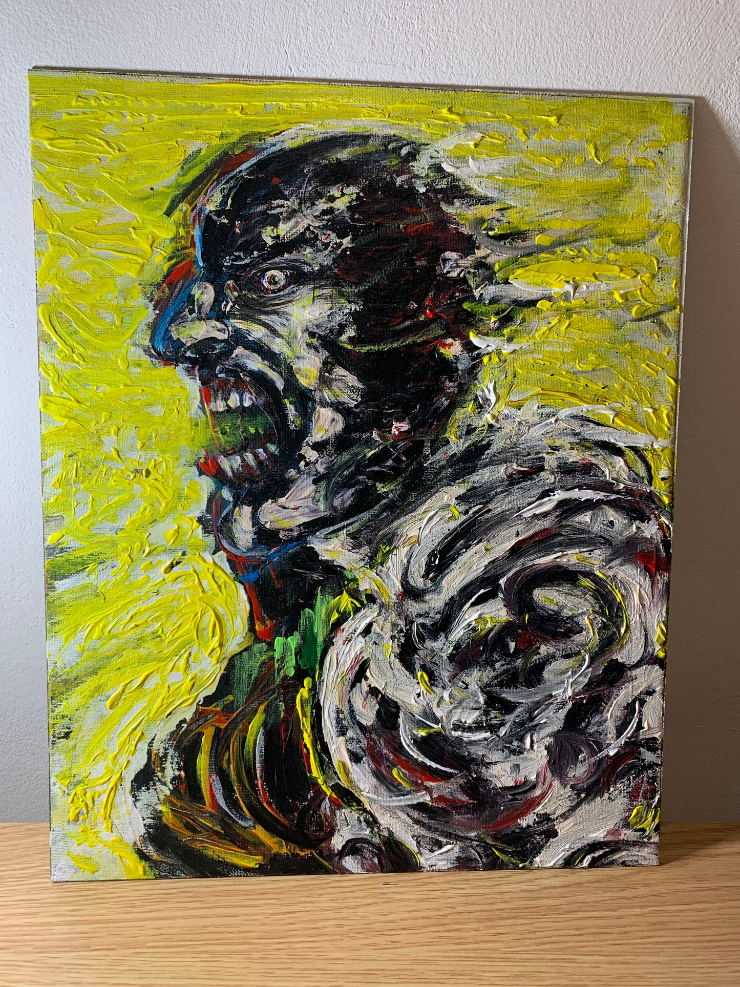 PAIN 12X16 canvas panel