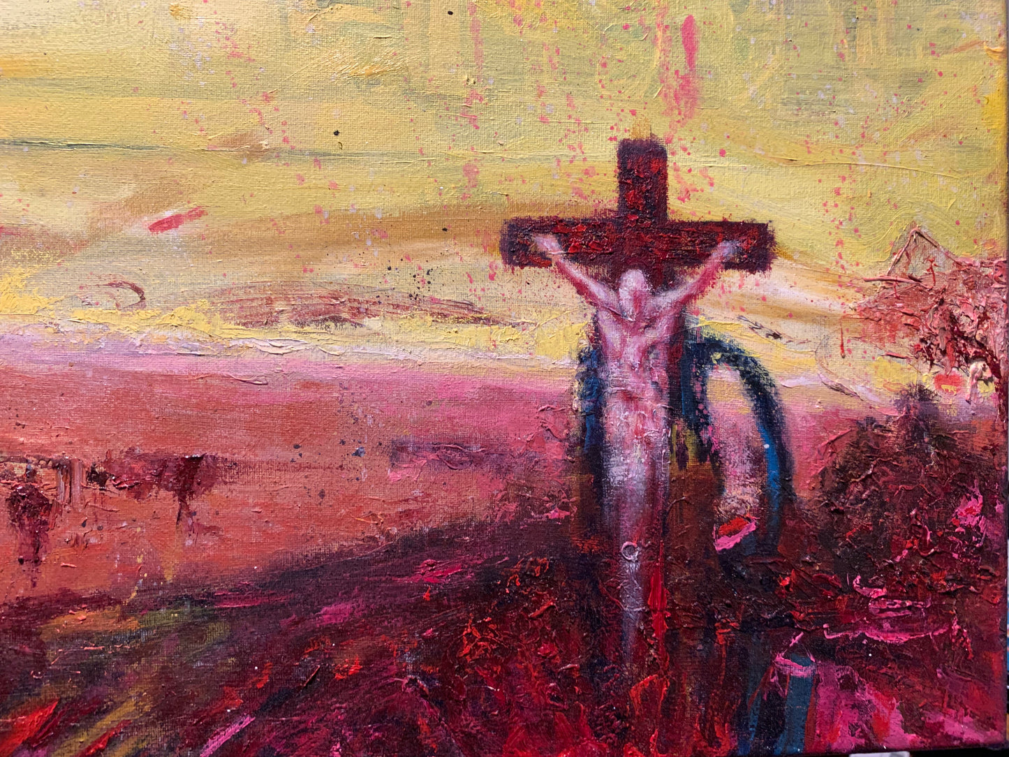 CRUXIFICTION, 18x 14