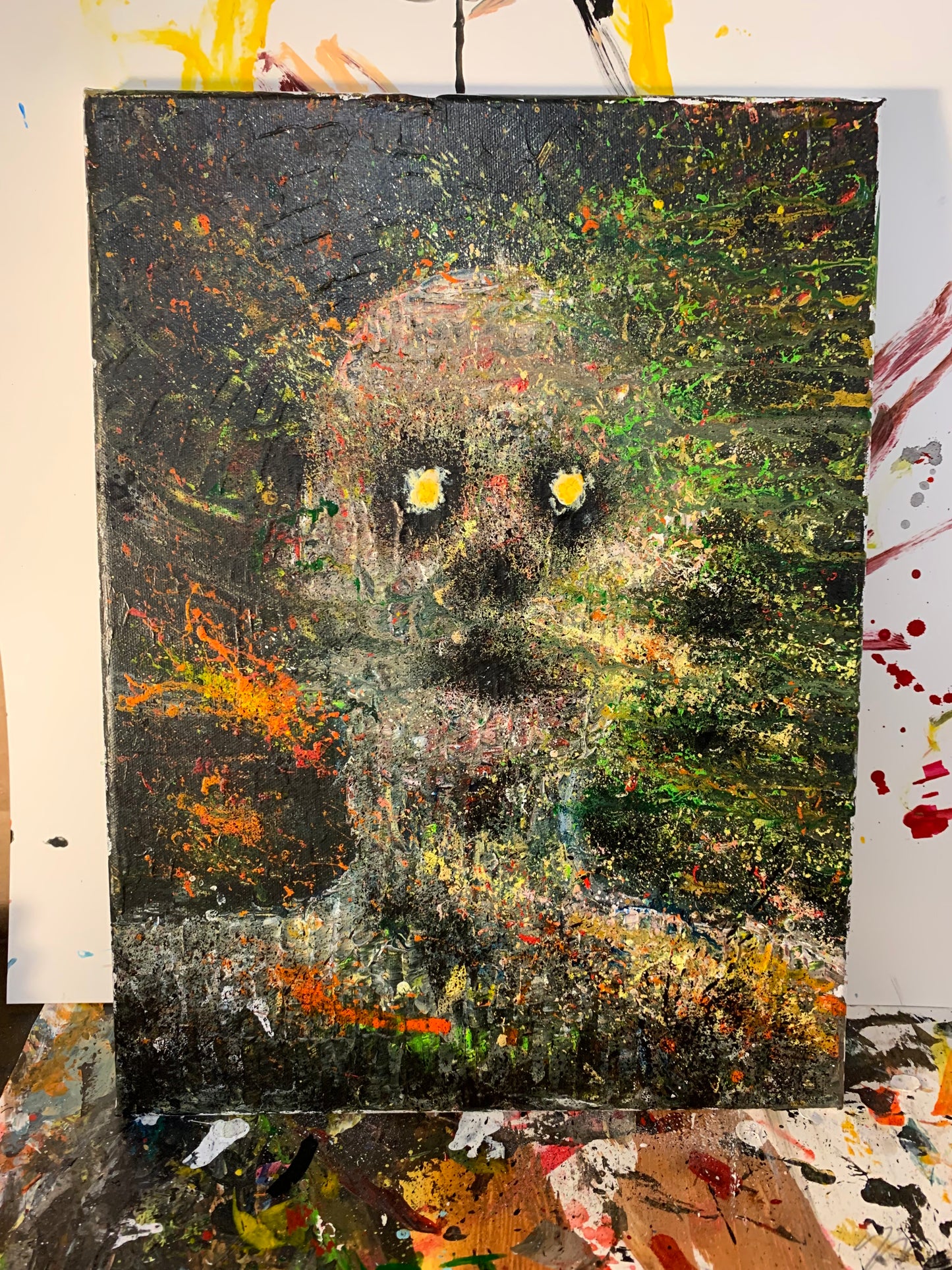 LOSING YOURSELF 12X16