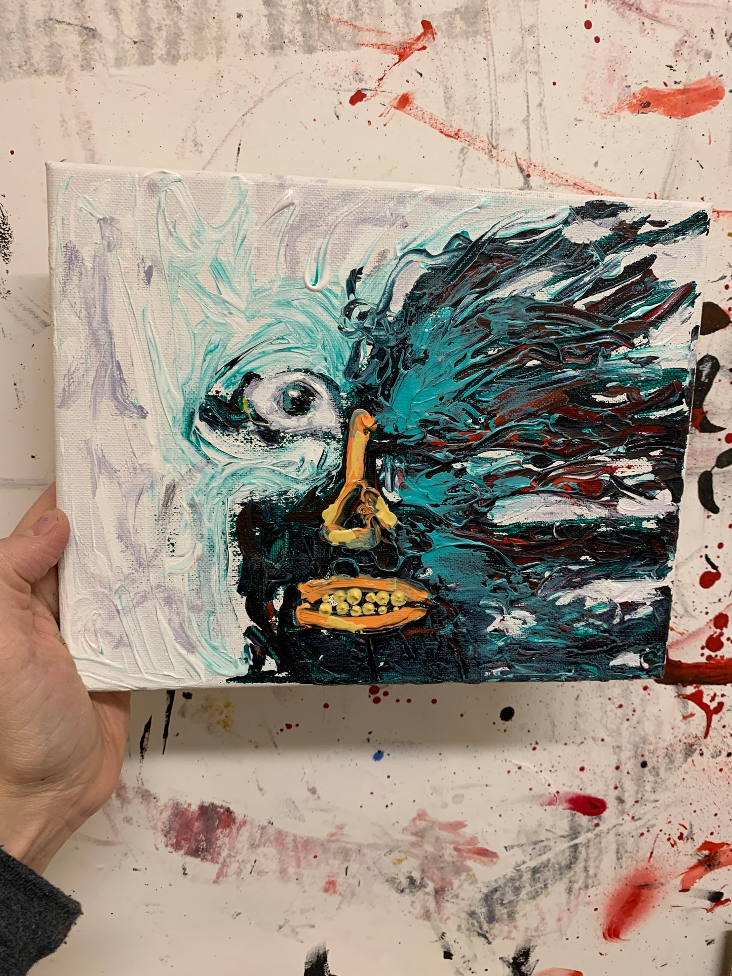 Faces print set