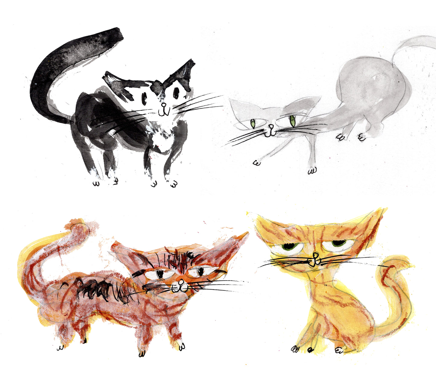Custom Cat Painting