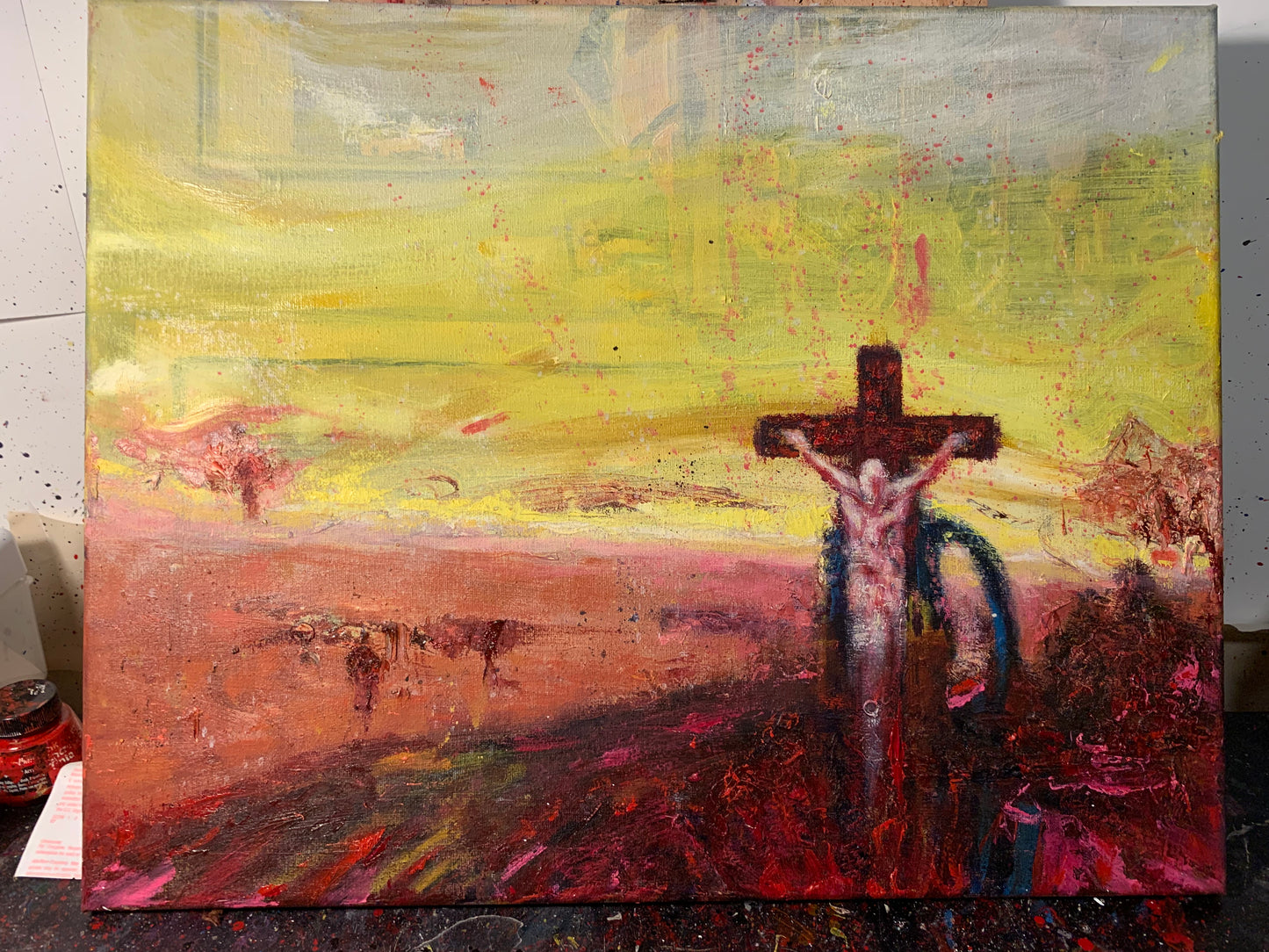 CRUXIFICTION, 18x 14