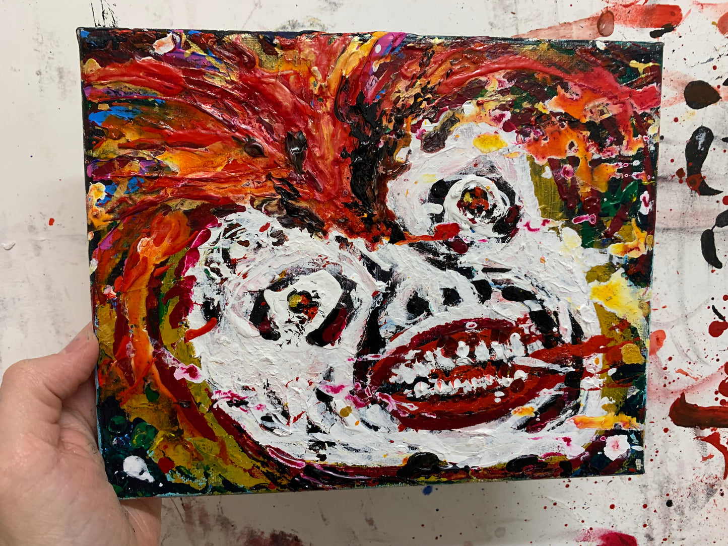 Faces print set