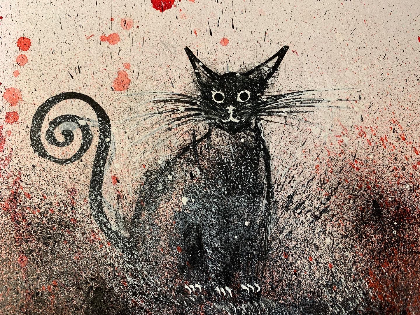 Red Cat Drawings