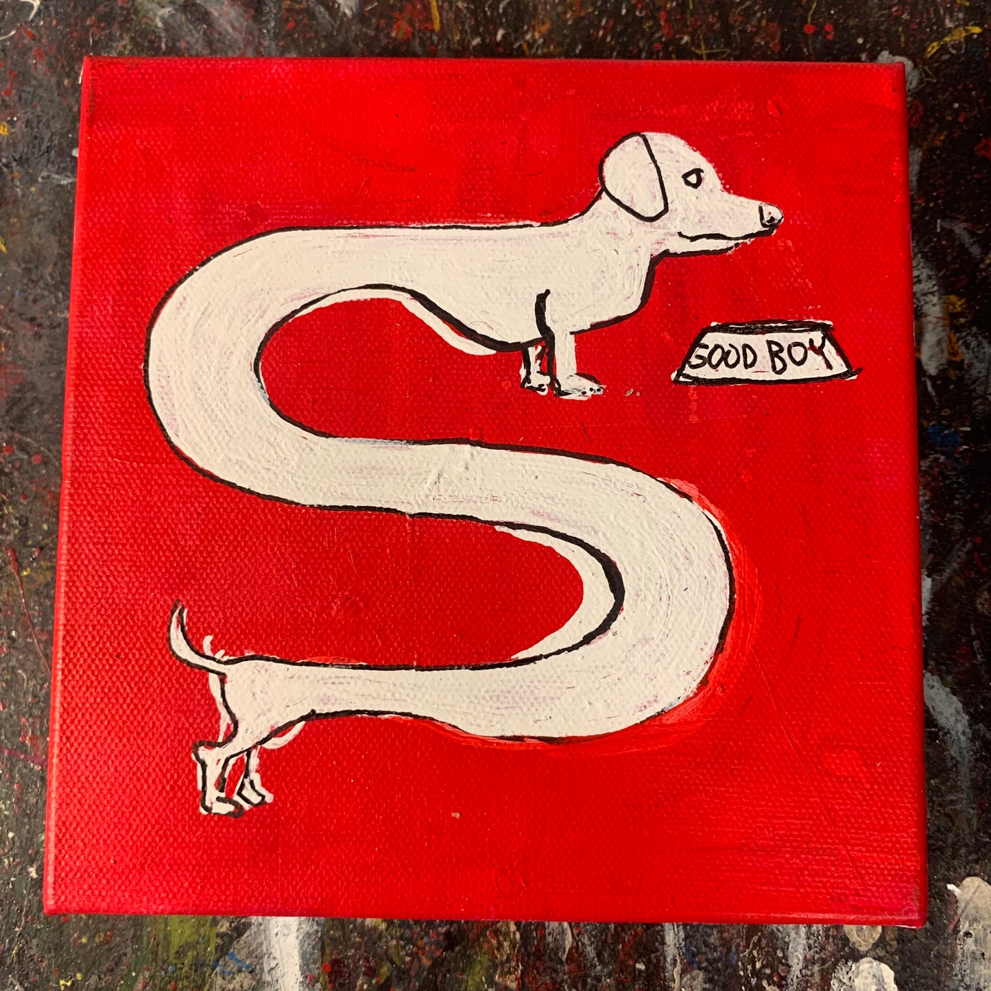 GOOD BOY, THICK CANVAS
