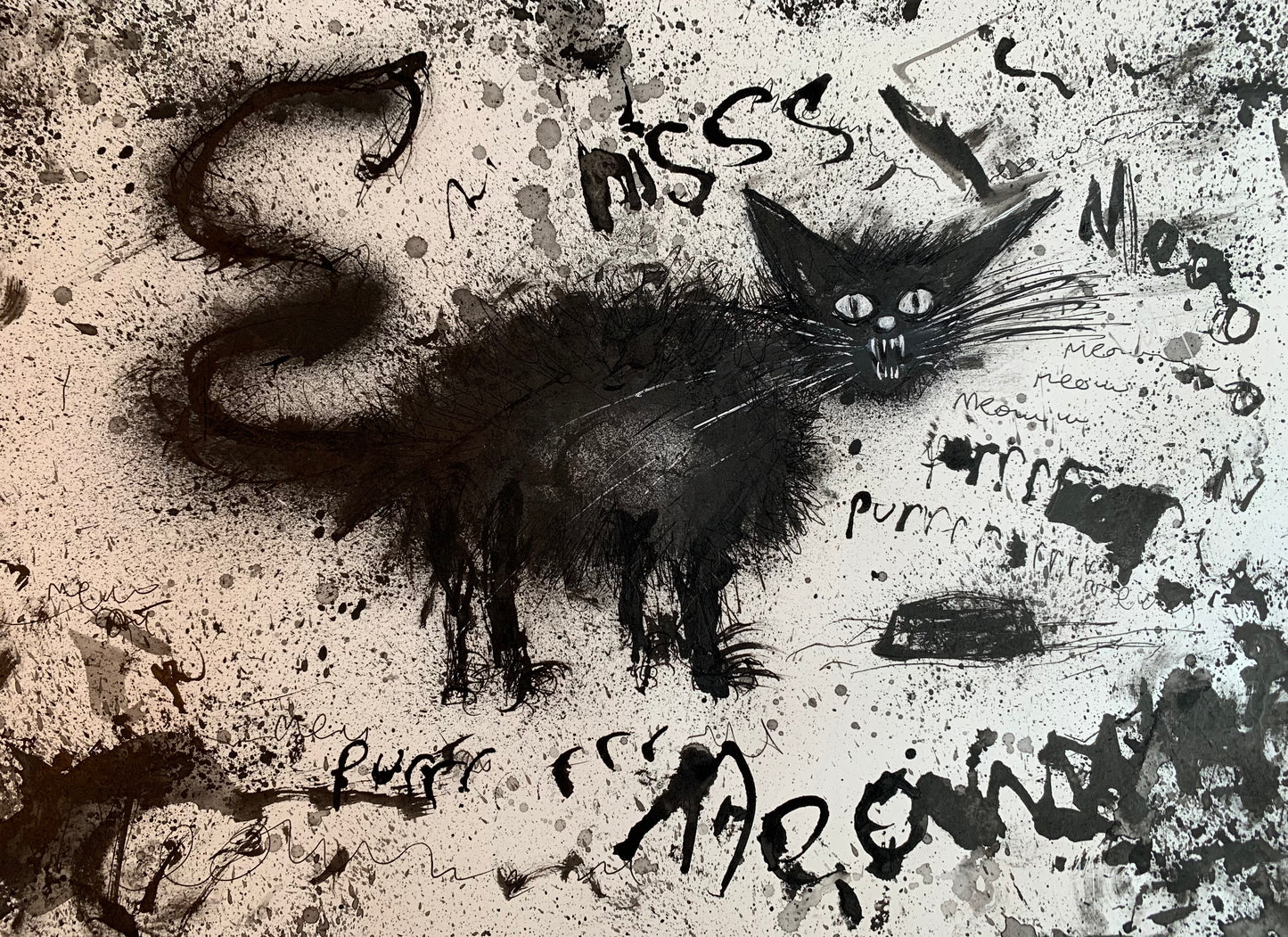 BLACK CAT ii , PRINTS