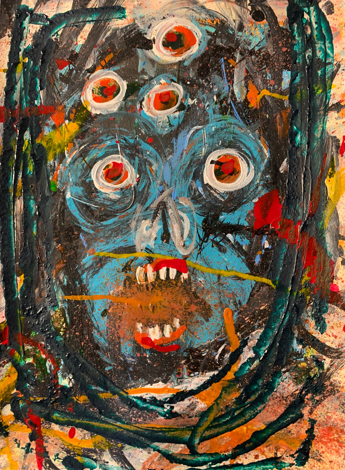 Eyes of hurt