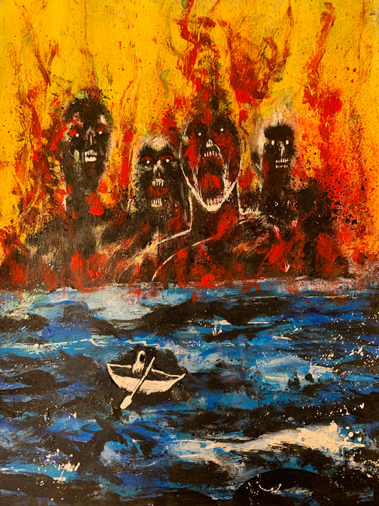 VICES (KNOW WHEN TO LEAVE), 8.5 X 11