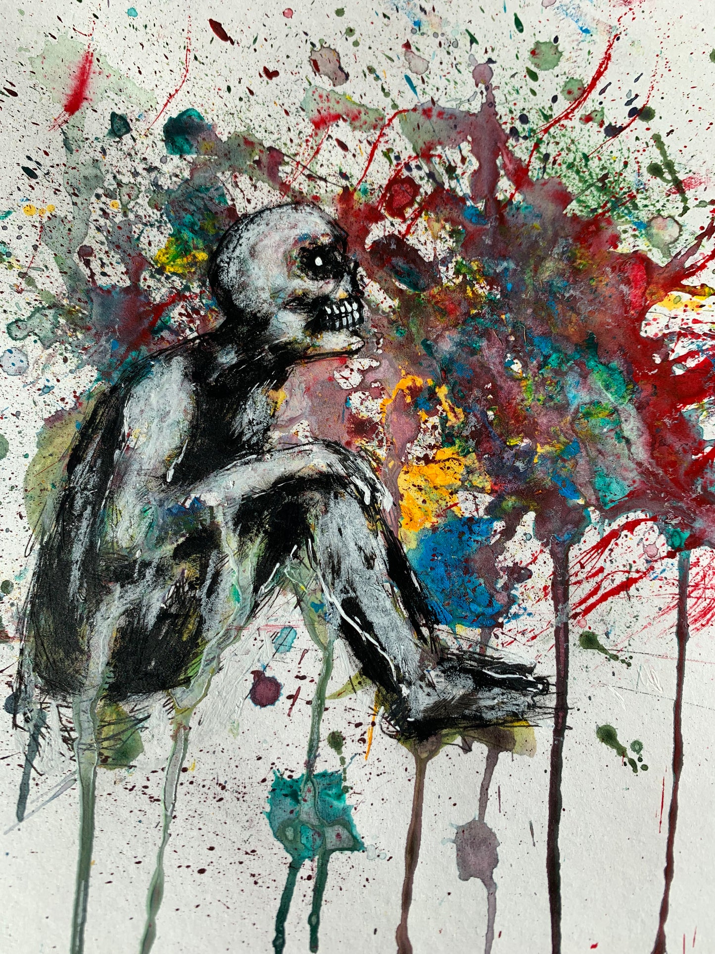 Condemned III, embellished print