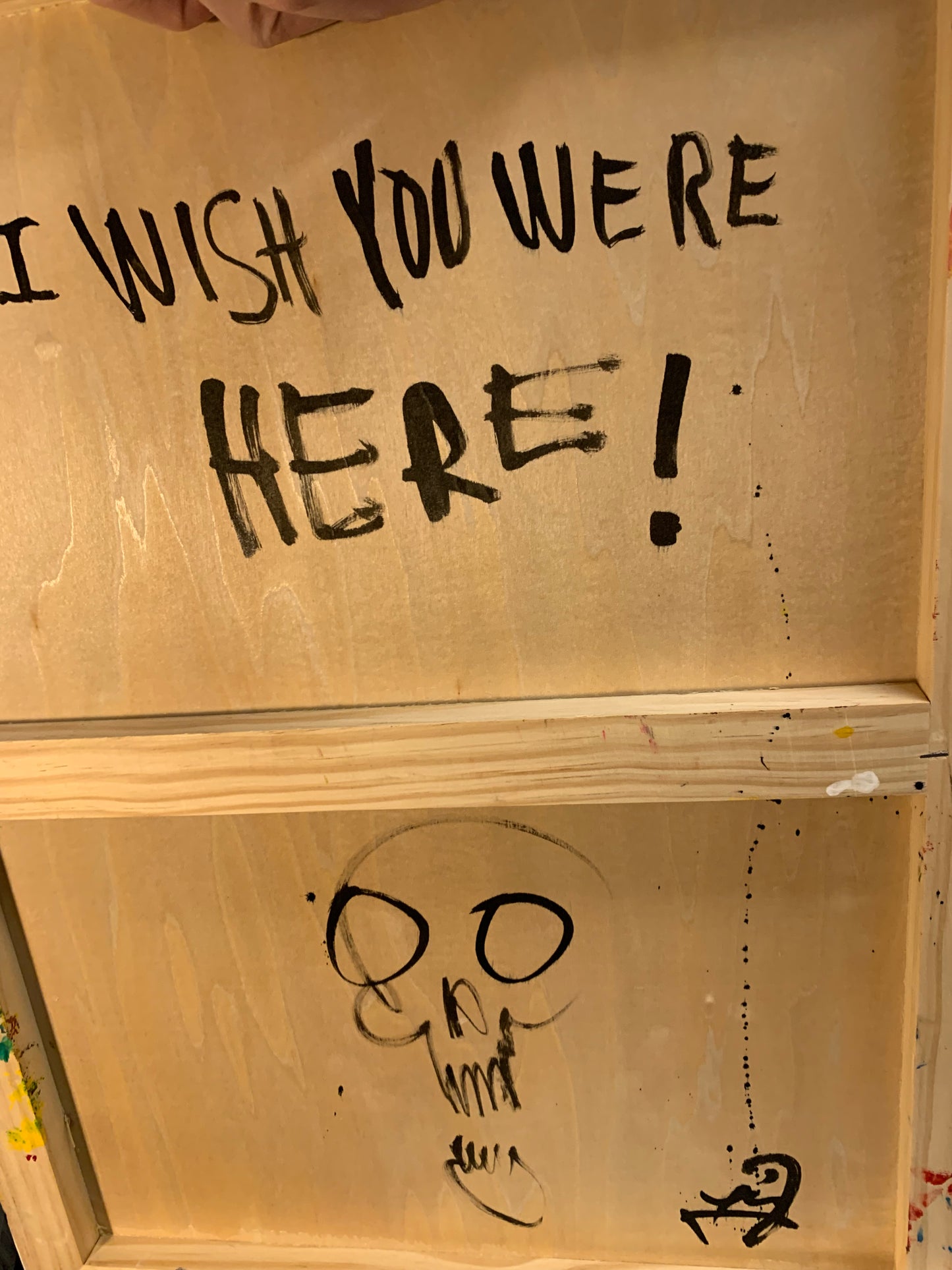 WISH YOU WERE HERE