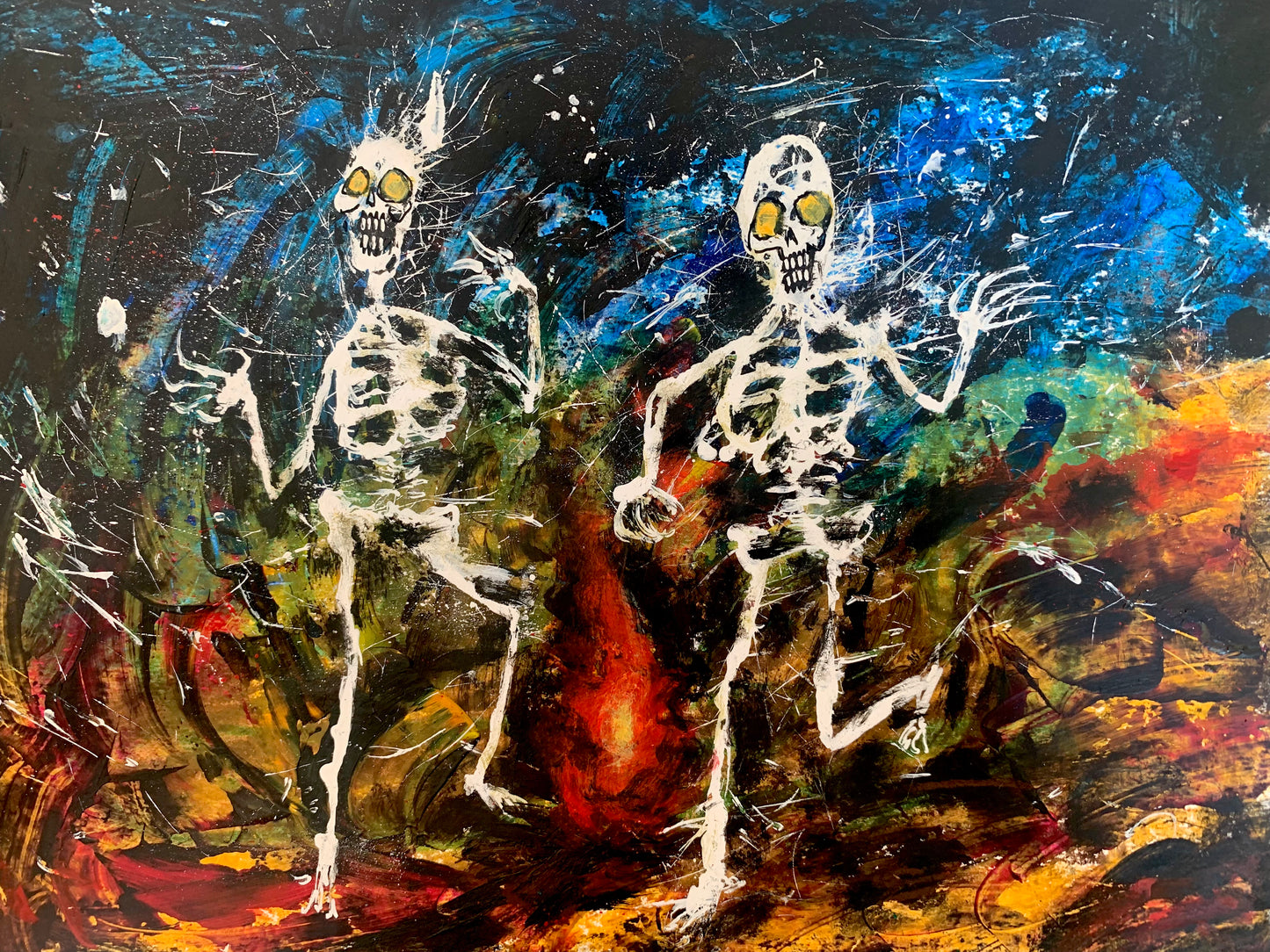 Dancing Skeletons