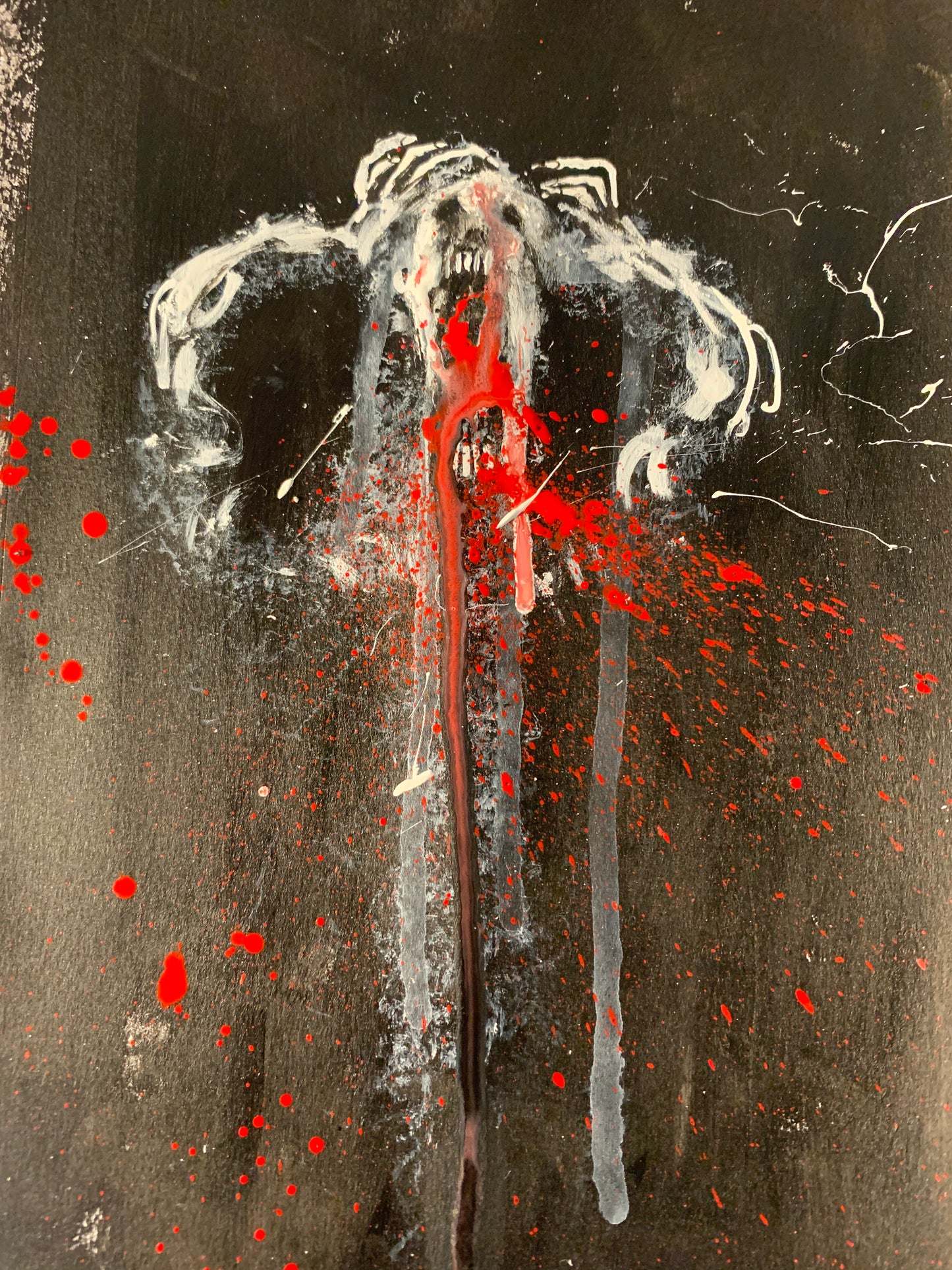 Screaming Figure Study