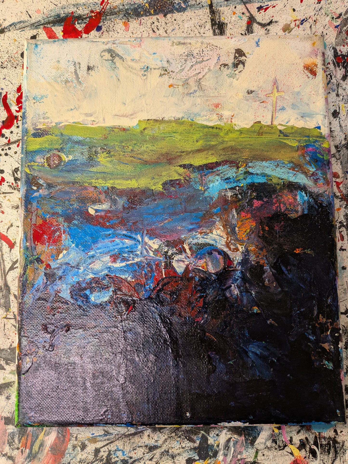 CRUXIFIXTION LANDSCAPE