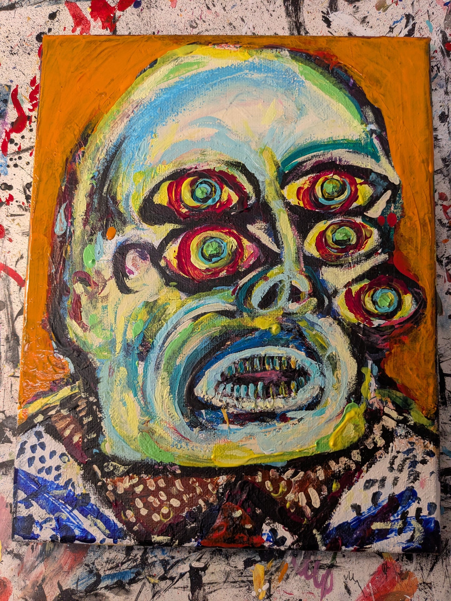 GREEN FIGURE