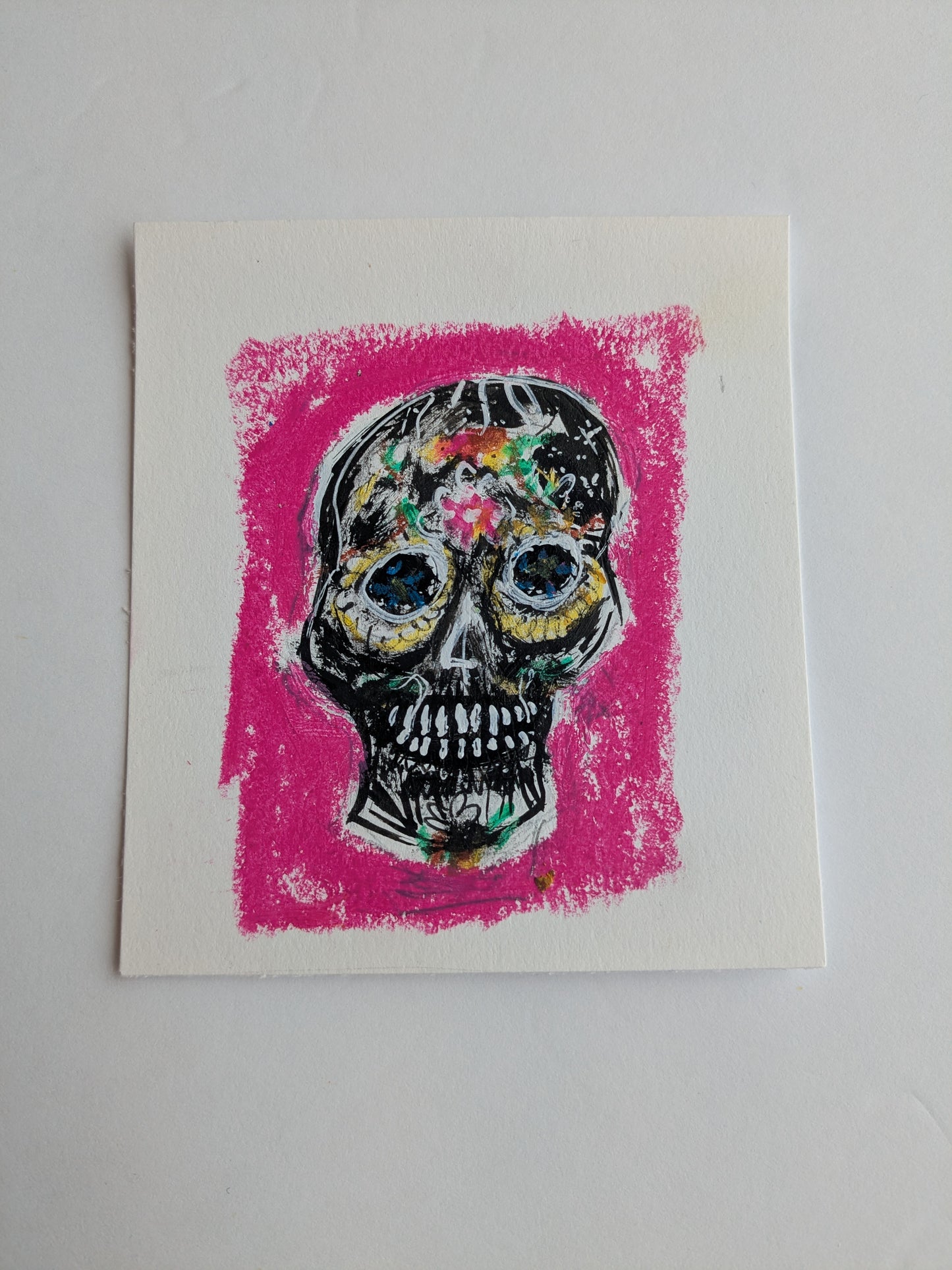 Candy Skull Sketch