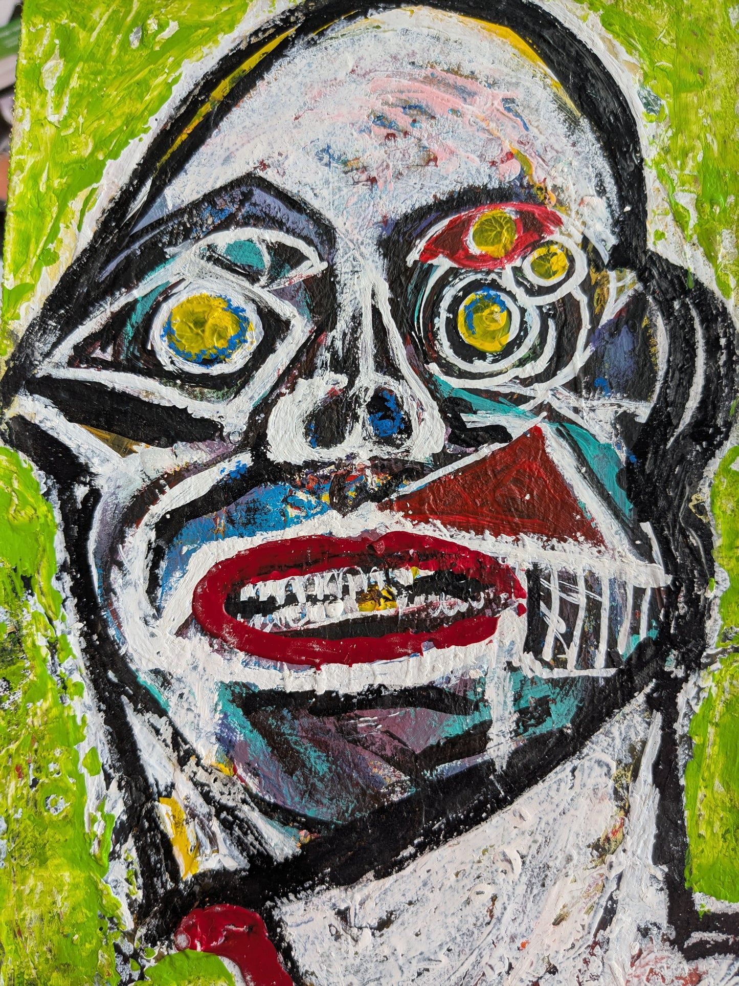 abstracted figure