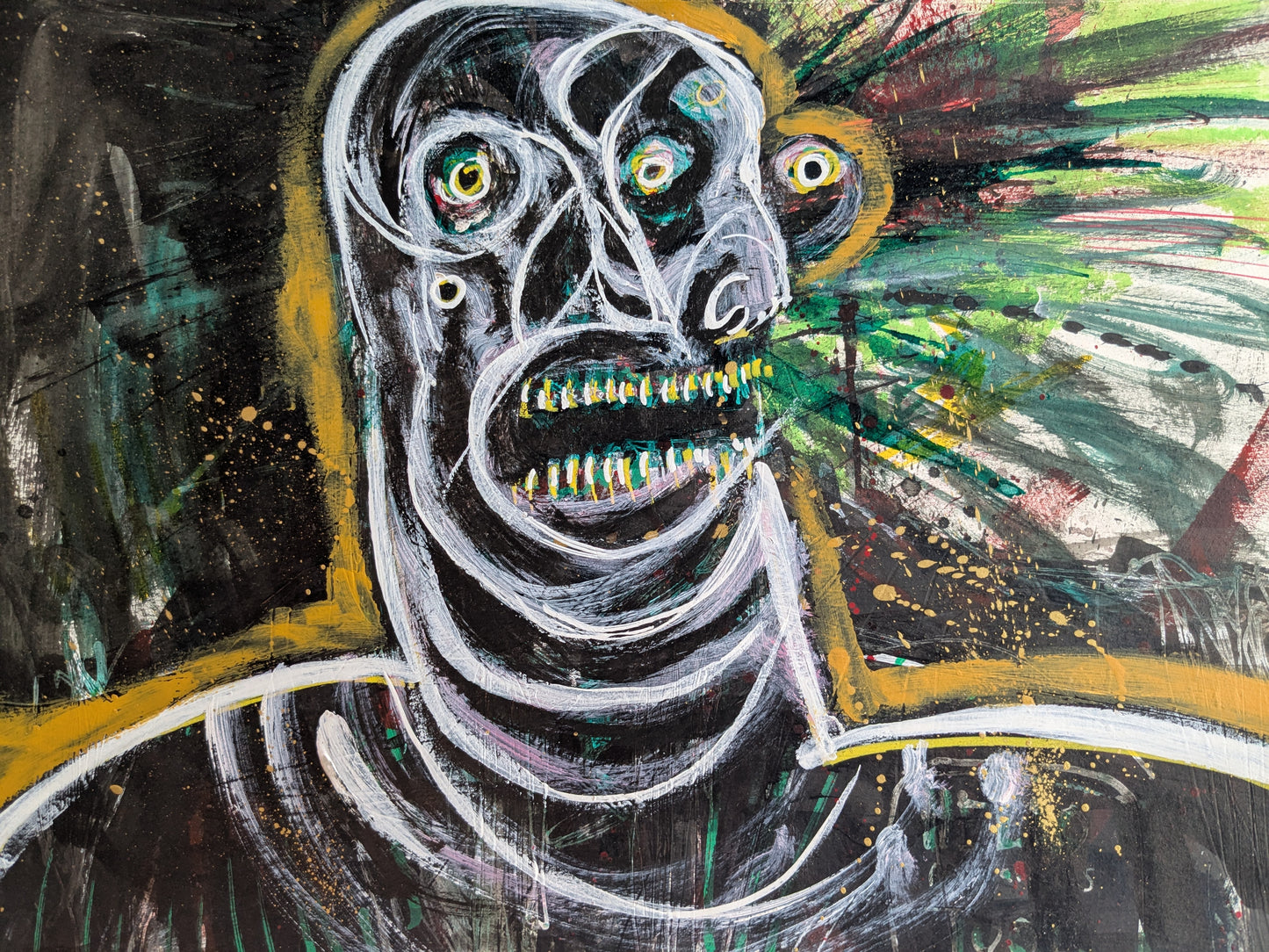 I tried to paint you but I couldn't remember what you looked like