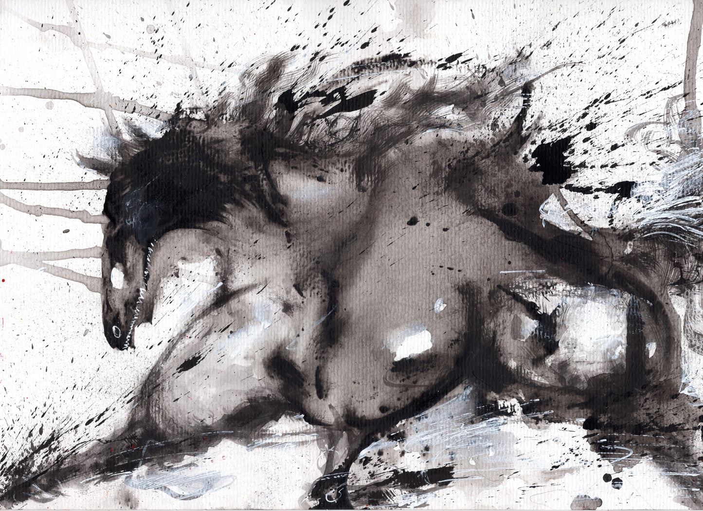 Bad Horsie, print