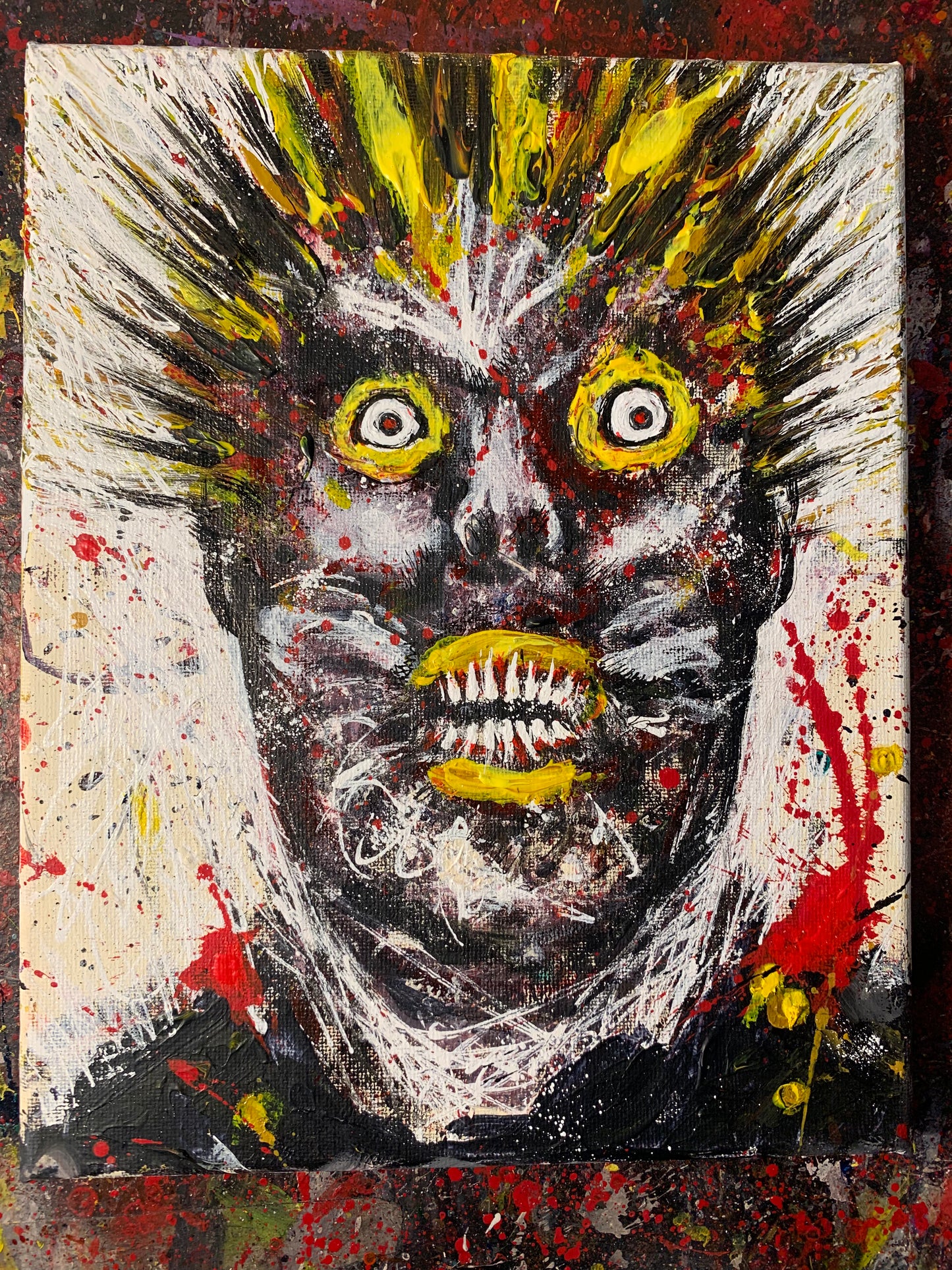 FRANTIC, 8X10 CANVAS
