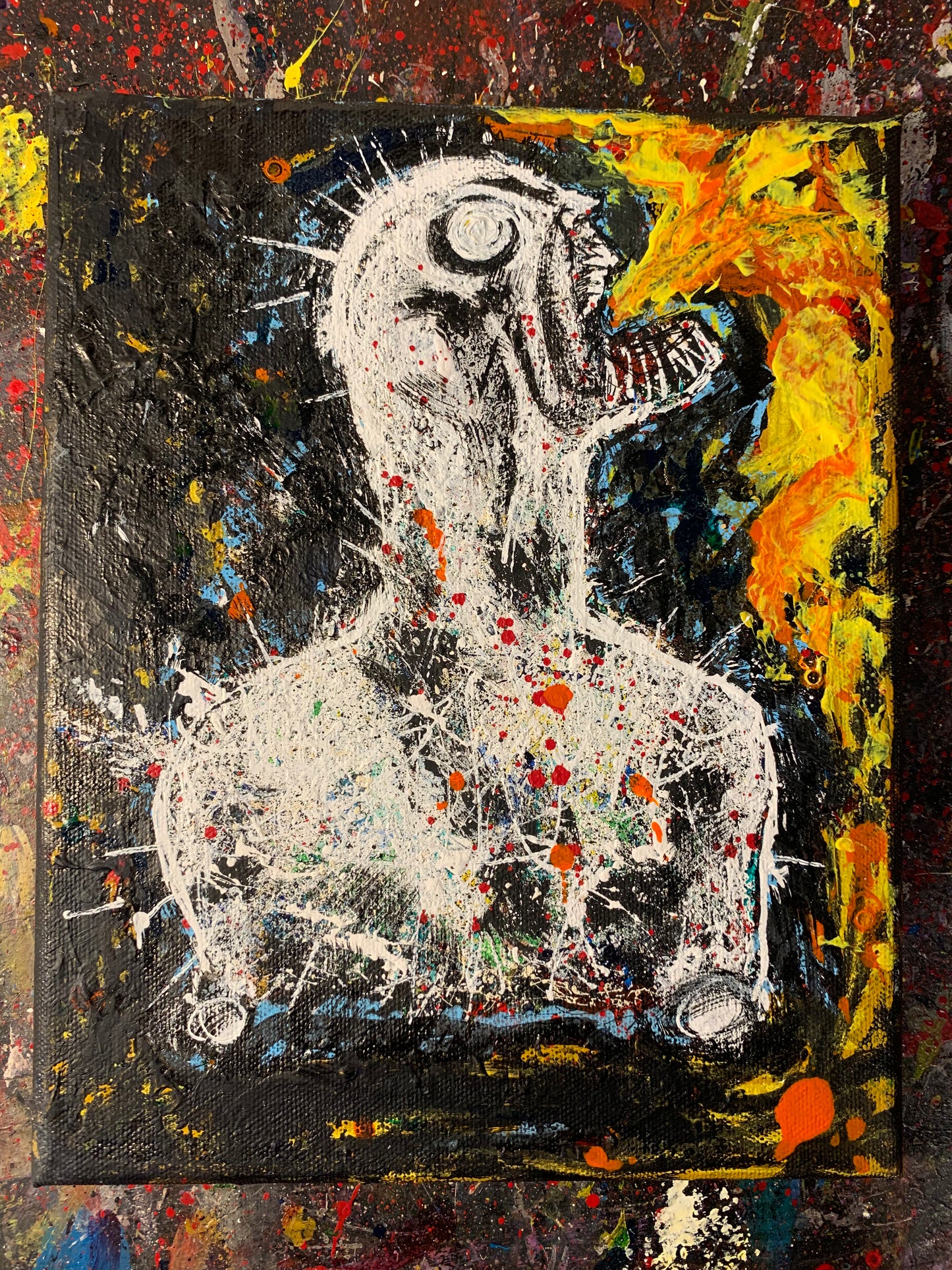 FUEGO, 8X10 CANVAS