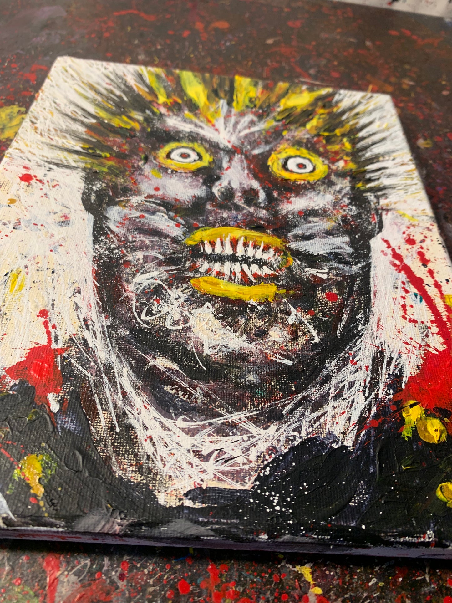 FRANTIC, 8X10 CANVAS