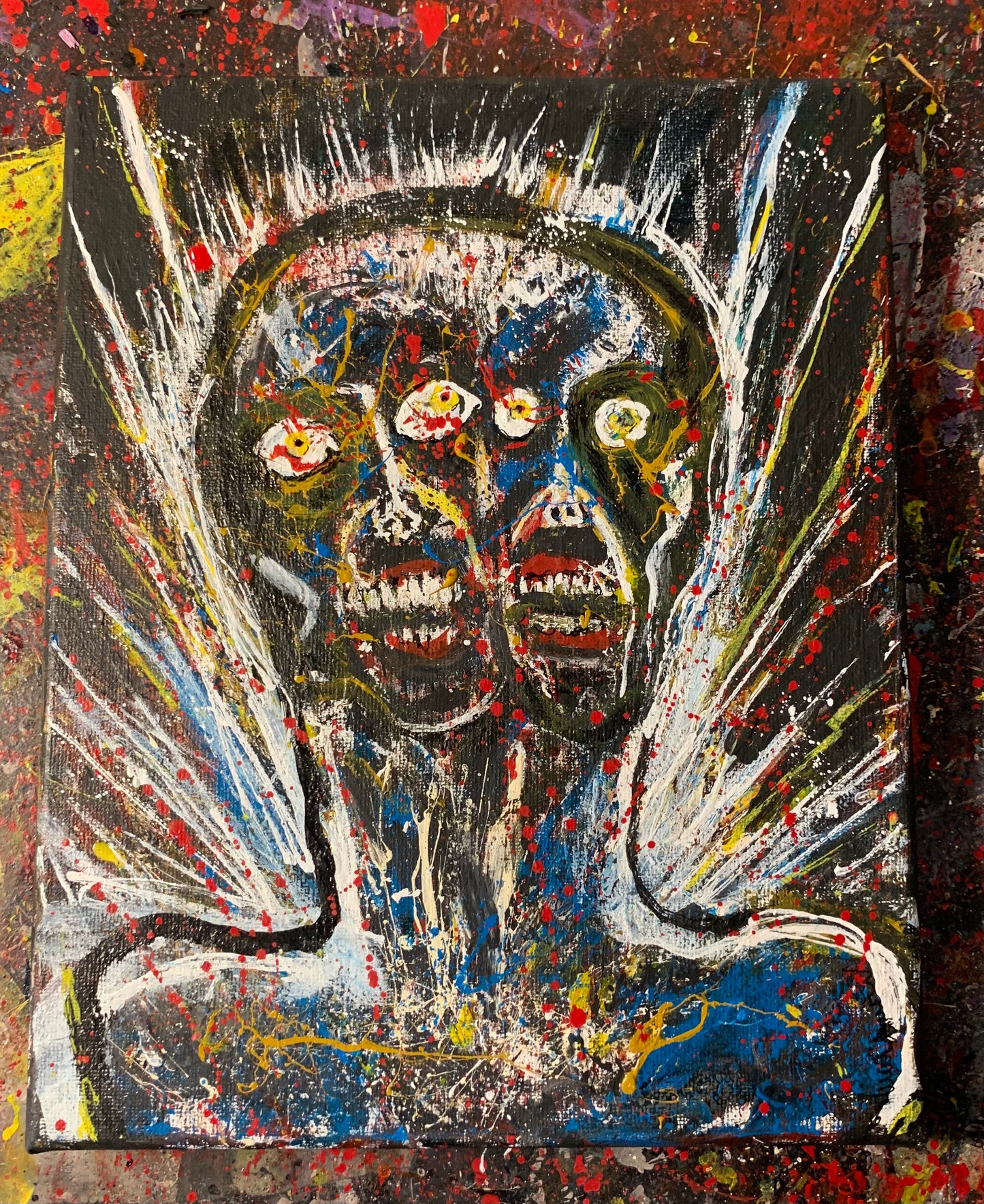 SIBLINGS, 8X10 CANVAS