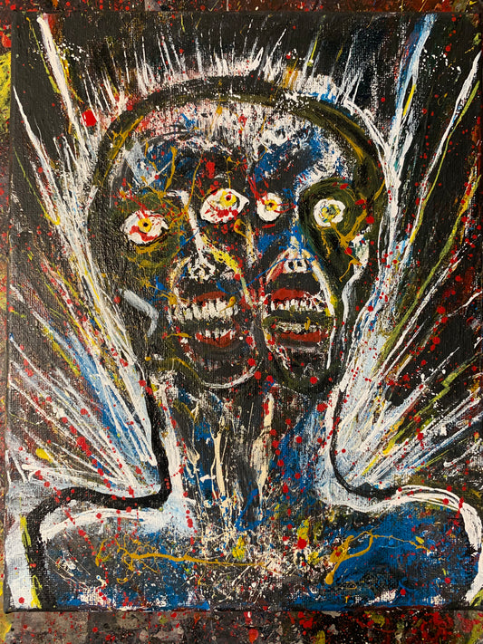 SIBLINGS, 8X10 CANVAS