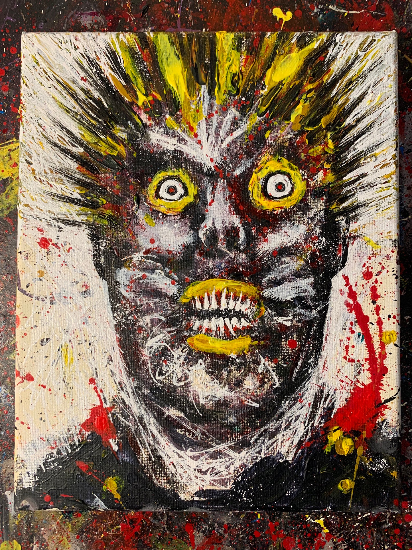 FRANTIC, 8X10 CANVAS