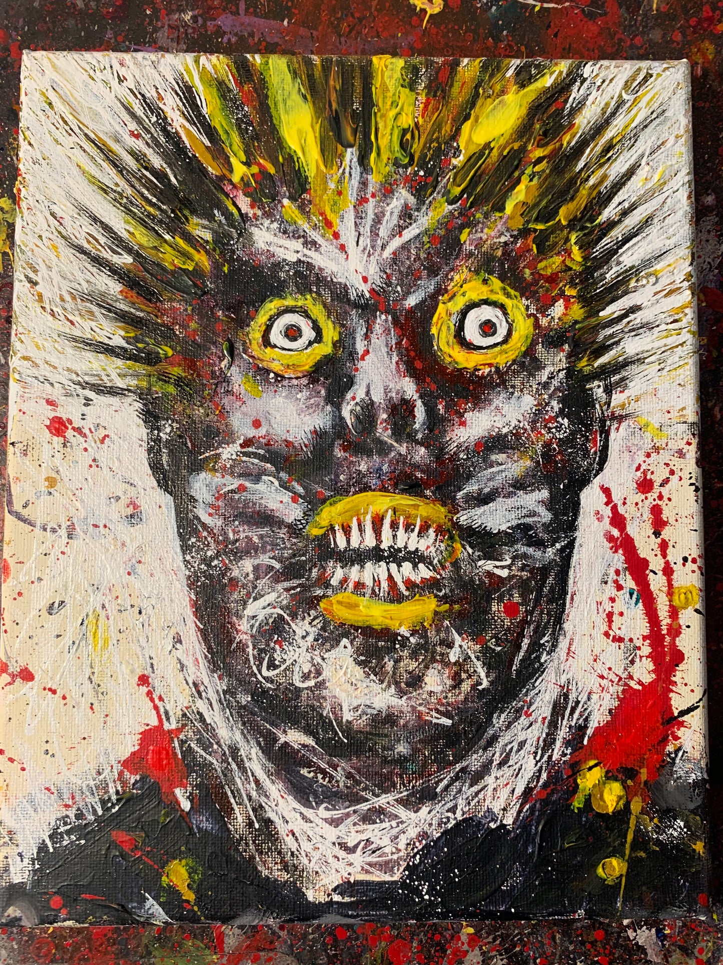 FRANTIC, 8X10 CANVAS