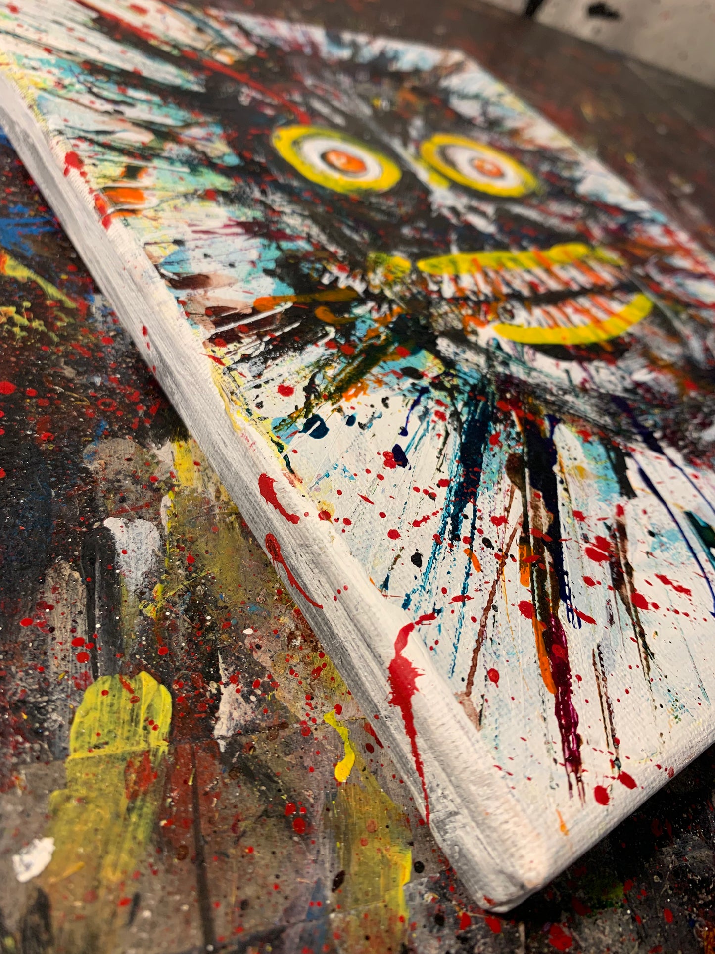 MASK, 8X10 CANVAS