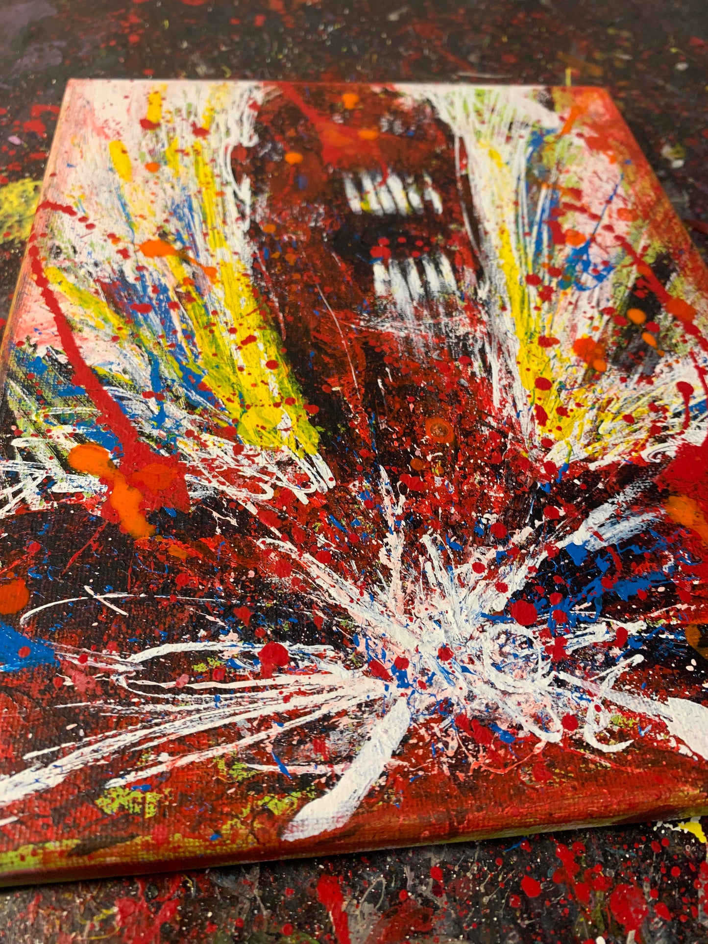 SPEED, 8X10 CANVAS