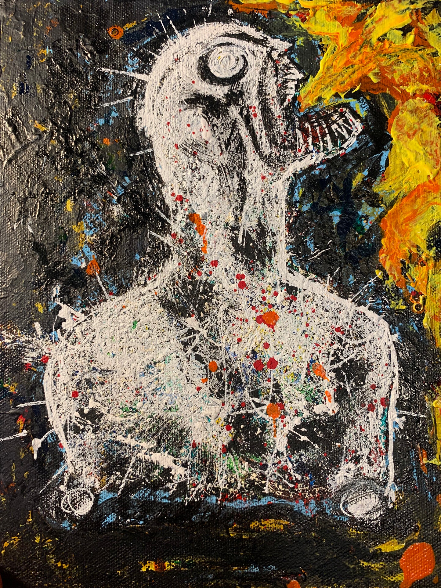 FUEGO, 8X10 CANVAS