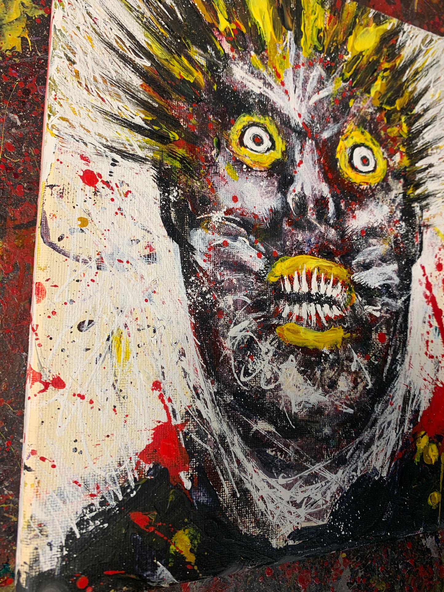 FRANTIC, 8X10 CANVAS