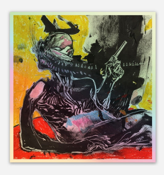 DMLOOYFG, holo sticker