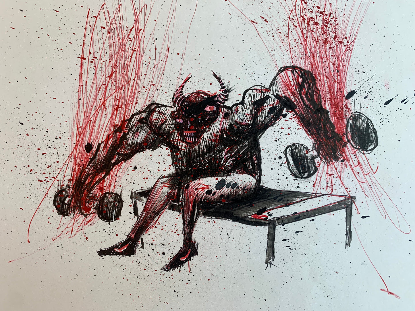 Devil stays in shape