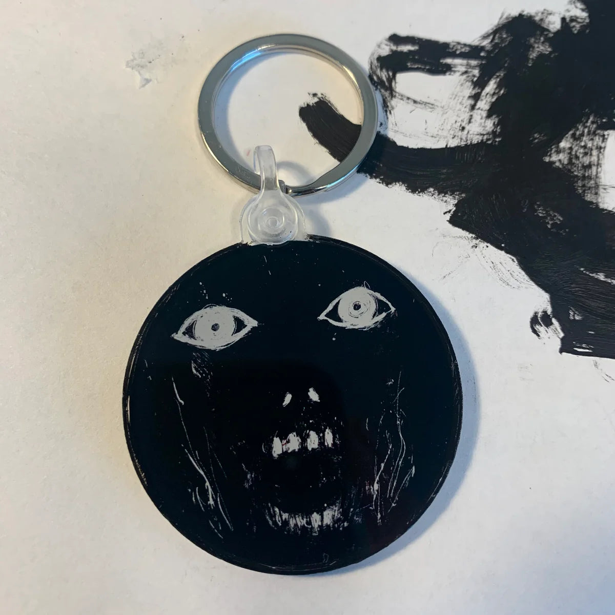 SOFT SCREAM KEYCHAIN