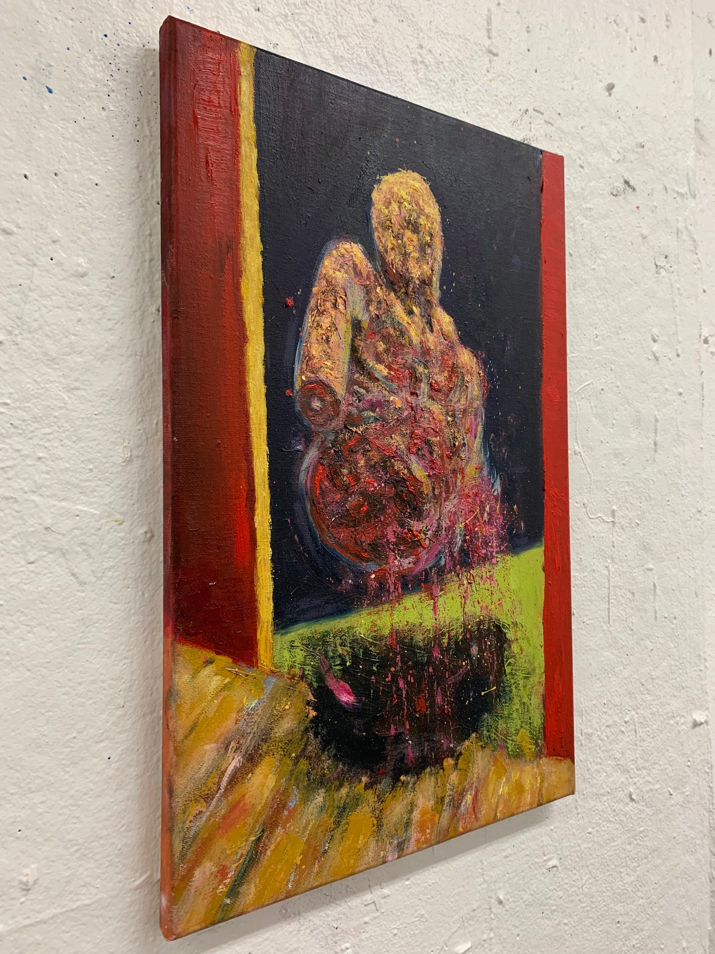 Heartbreak, 11x18 oil painting