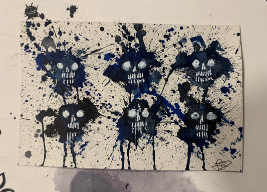 Expressive skulls 14