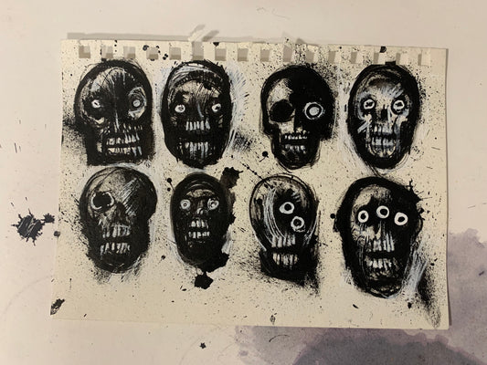 Expressive skulls 15