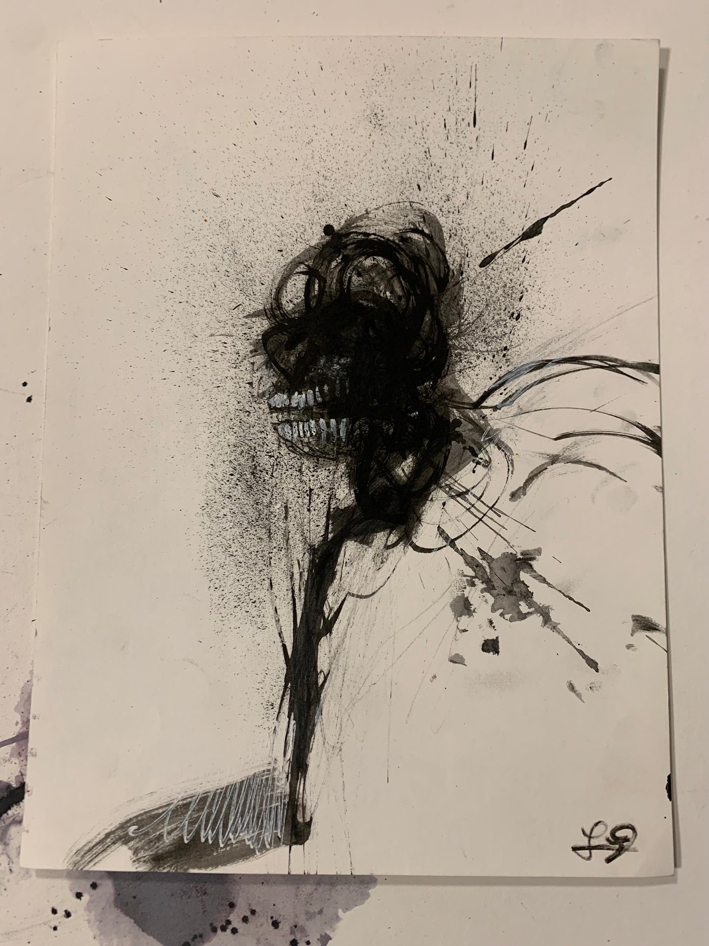 Dark figure