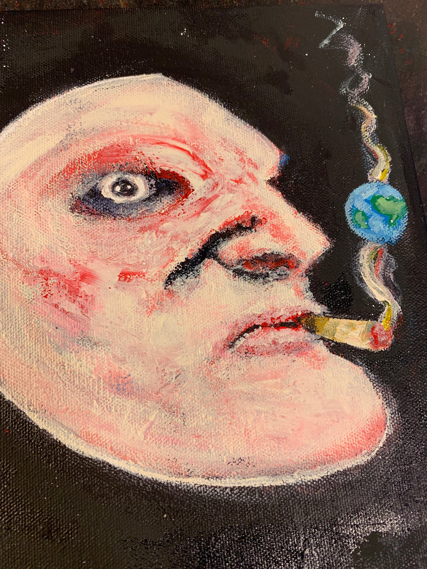 Global Warming , canvas 8x10
