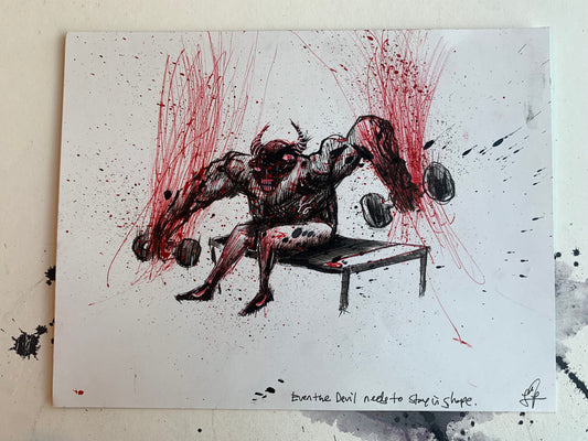 Devil stays in shape