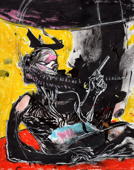 French, print and sticker