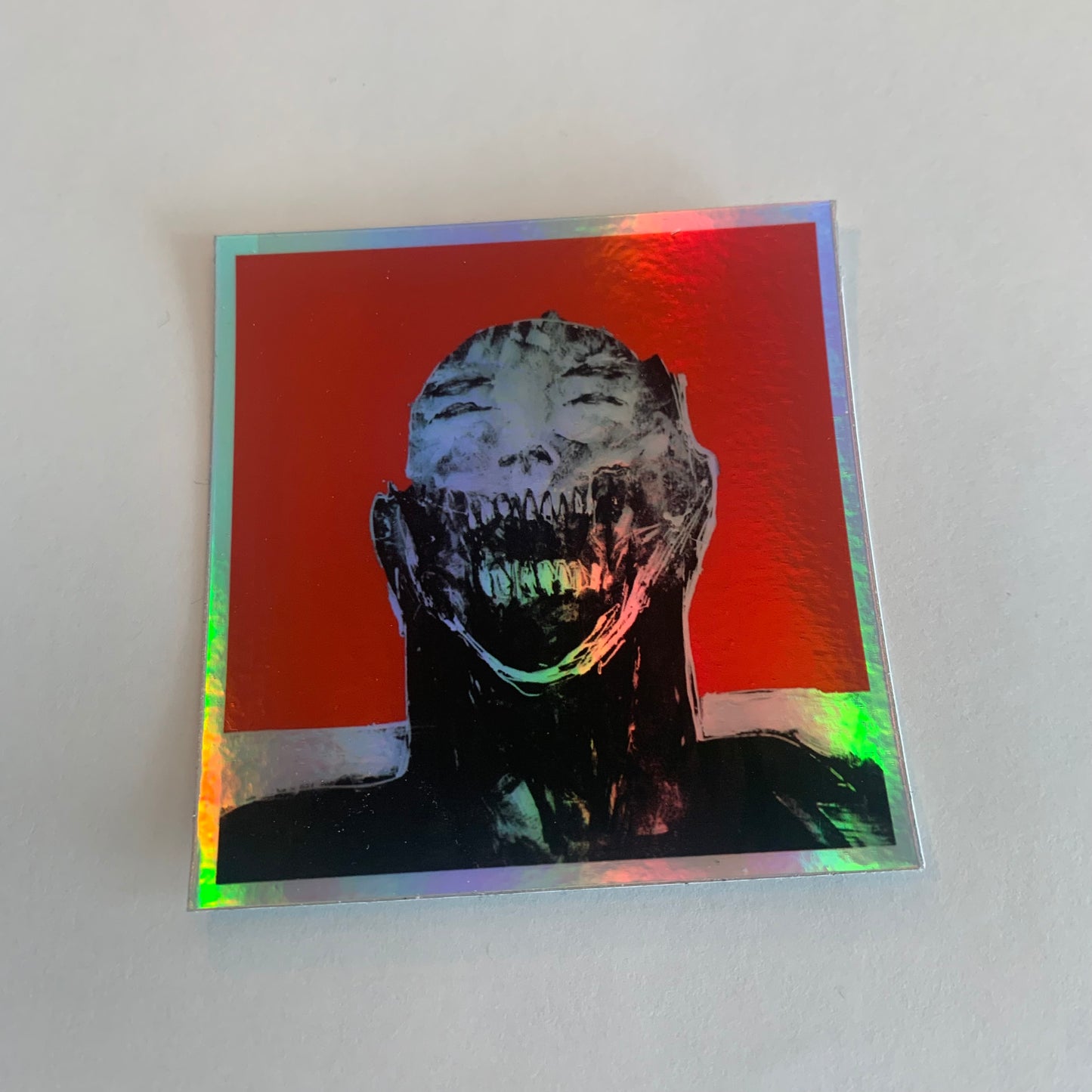 Traitor, holo sticker